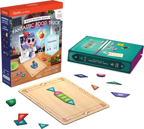 Miniatura 9 de Osmo - Asistente de matemáticas y el taller mágico para iPad y tablet Fire - Edades 6-8/Grados 1-2 - Suma y resta - Inspirado en el plan de estudios
