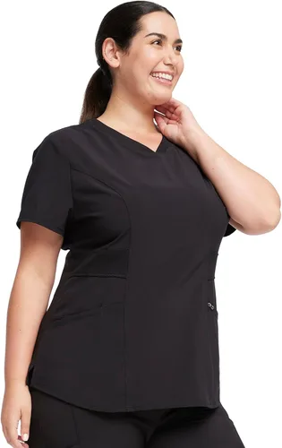 Miniatura 5 de CHEROKEE Infinity Camiseta de ropa quirúrgica con cuello V