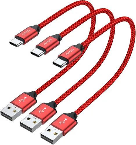 Miniatura 16 de JXMOX Cable de USB C, Carga Rápida de 3 A de USB A a Tipo C (2x 10 pies) Cable Cargador Largo para iPhone 15 16 17 Pro Max, Samsung Galaxy S25 S24