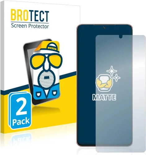 Miniatura 2 de BROTECT. 2 protectores de pantalla mate para Samsung Galaxy S21 Ultra 5G, mate, antirreflejos, antiarañazos
