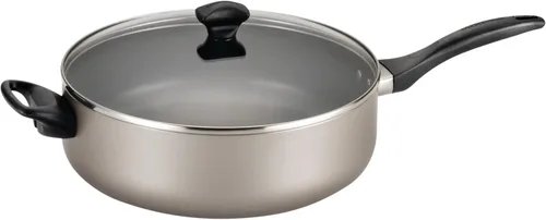 Miniatura 16 de Farberware Olla grande antiadherente apta para lavavajillas/sartén con asa auxiliar - aluminio, 6 cuartos, azul Aguamarina