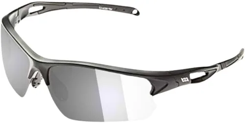 Gafas de sol polarizadas o fotocromáticas para deportes al aire libre para hombres y mujeres, marco TR90, protección UV Negro Gris