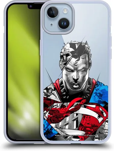 Miniatura 31 de Head Case Designs Officially Licensed Superman DC Comics Collage 80th Anniversary Gel Case [Military Grade Protection] Compatible with Apple iPhone