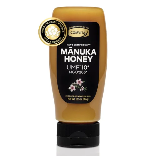 Miniatura 9 de Comvita Miel de Manuka UMF 10+ (MGO 263+) - Miel de Manuka Cruda de Nueva Zelanda, Pura y Sin Pasteurizar, Superalimento para la Salud Inmunológica