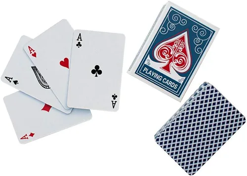Miniatura 3 de Alex Cramer The Perfect Traveler Classic Domino Set con estuche de viaje de aspecto de cuero y una baraja de naipes en miniatura (juego de dominó)