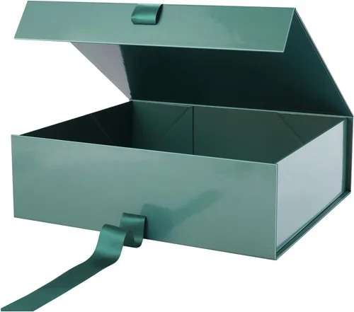 Miniatura 34 de PACKHOME 17 x 14.5 x 5.5 pulgadas, 3 cajas de regalo extra grandes con tapas, cajas de cierre magnético para ropa y regalos grandes