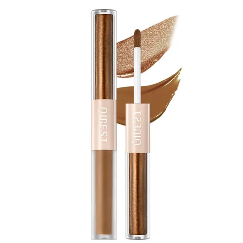 Miniatura 24 de Sombra de ojos líquida con efecto brillante de larga duración, sombra de ojos con pigmento brillante, maquillaje con brillo y purpurina