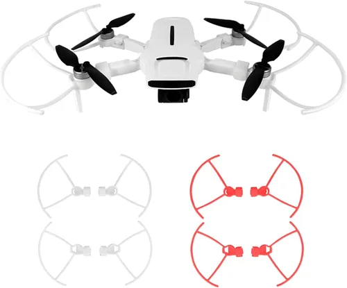 Miniatura 5 de SeiZed 8/16 piezas de repuesto para hélices de dron, hélice CW/CCW de liberación rápida para accesorios FIMI X8 Mini (Color blanco Combo 2)