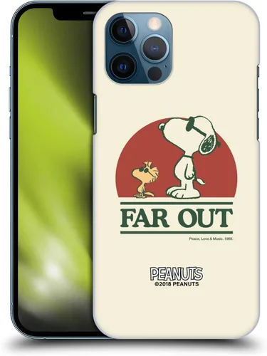 Miniatura 87 de Head Case Designs Funda rígida con licencia oficial de Peanuts Snoopy Woodstock Far Out Woodstock 50th compatible con Apple iPhone 15 Plus