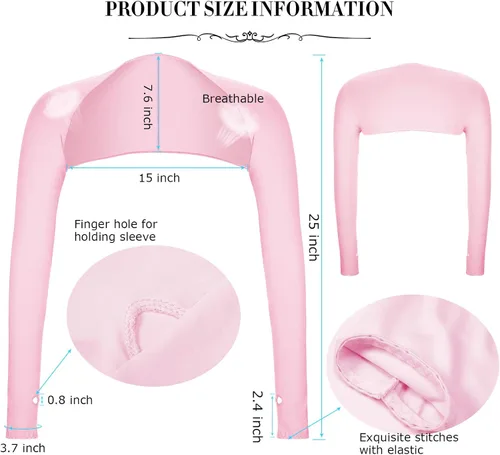 Miniatura 2 de Women Cooling Shawl Arm Sleeve Sun Protection Shrug