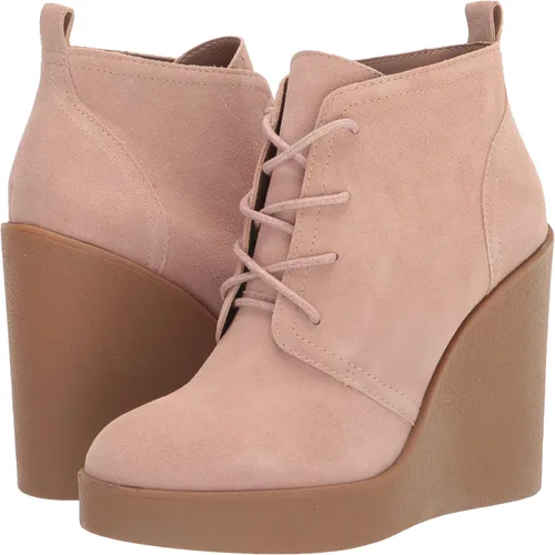 Miniatura 7 de Jessica Simpson Women's Mesila Sherpa Lace Up Wedge Ankle Bootie