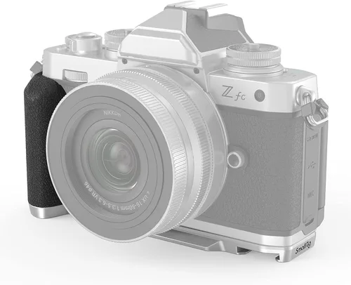 Miniatura 9 de SmallRig Z fc 4263 - Soporte de agarre en forma de L para cámara Nikon Z fc, mango lateral de estilo retro con agujero roscado de 1/4"-20, zapata