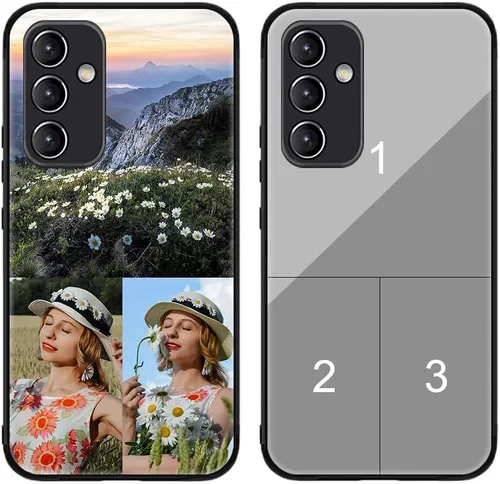Miniatura 450 de Funda de teléfono personalizada para Samsung Galaxy S22+ / S22 Plus 5G, funda de TPU suave de vidrio templado antiarañazos personalizada con foto