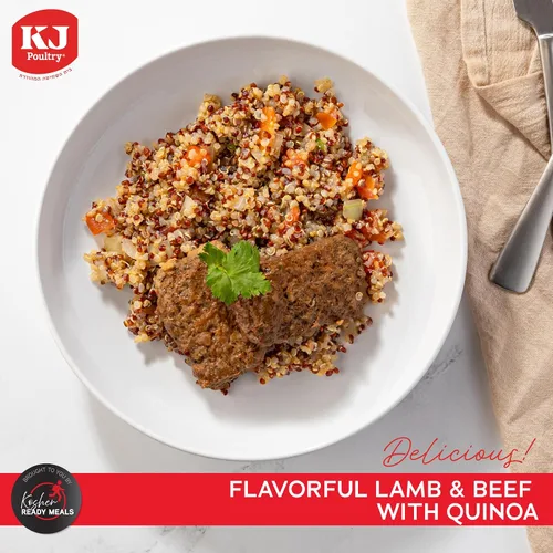 Miniatura 6 de KJ Poultry Kosher Ready Meals – Variedad de carne de res (4 unidades) preparada Entree totalmente cocida, estable en el microondas, cena, viajes