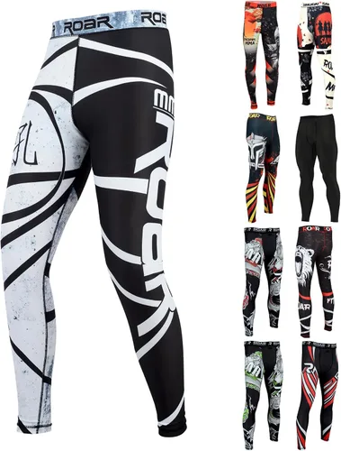 Miniatura 71 de Roar MMA - Pantalones de compresión para entrenamiento de gimnasio