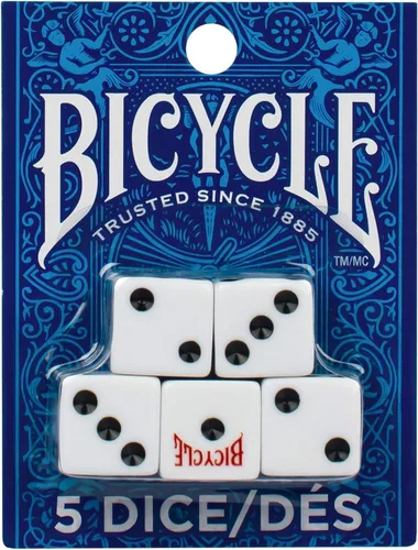 Miniatura 4 de Bicycle - 5 dados de 5 unidades equipo de juego de césped