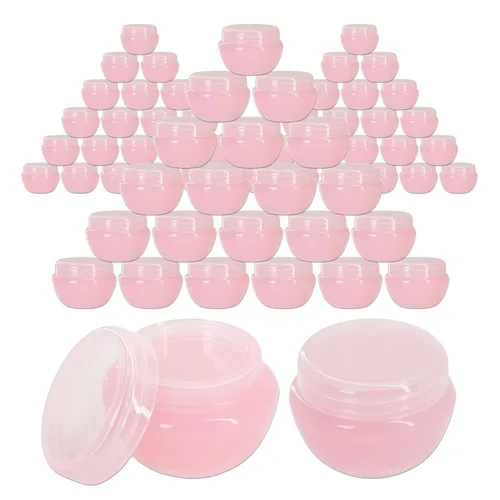 Miniatura 9 de Beauticom - Frascos (0.35 oz / 0.3 fl oz) esmerilados con revestimiento interior para guardar exfoliantes, aceites, ungüentos, cremas, lociones