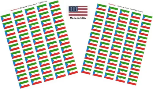 Miniatura 72 de 100 calcomanías de la bandera de Alaska; 1.5" x 1" hechas en Estados Unidos, calcomanías autoadhesivas de la bandera del estado para álbumes