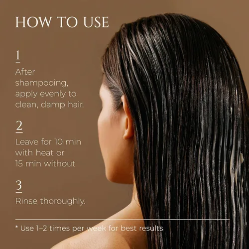 Miniatura 5 de HADAT Hydro Spa - Tratamiento capilar profesional para reparación y brillo hidratante profundo, aceite de macadamia, calidad de salón para cabello