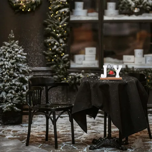 Miniatura 7 de Decoración navideña de madera "Joy", letrero artesanal de madera con campana, adorno de mesa rústico, centro de mesa estilo granja, bloque