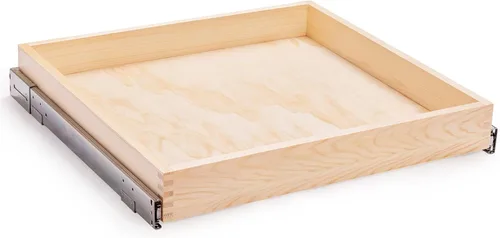 Miniatura 14 de Mulush Organizador de cajones extraíble de 13" de ancho x 21" de profundidad x 3" de alto con cierre suave para cocina