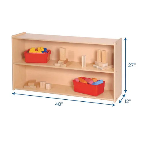 Miniatura 3 de Children's Factory Angeles Value Line - Estantería de almacenamiento de 2 estantes, organización de aula, organizador de juguetes para niños, sala