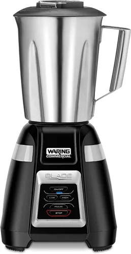 Miniatura 8 de Licuadora Waring Comercial BB320 de 1 HP, controles de interruptor de palanca con función de pulso, recipiente apilable de 48 onzas sin BPA