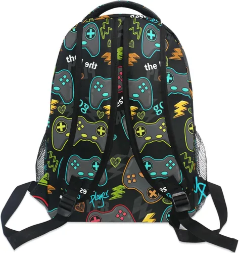 Miniatura 4 de Mochila para Libros, Mochila de Día, Mochila de Viaje, Mochila para Senderismo, Camping, Escuela, Mochila para Laptop, Mediana, Mochilas Daypack