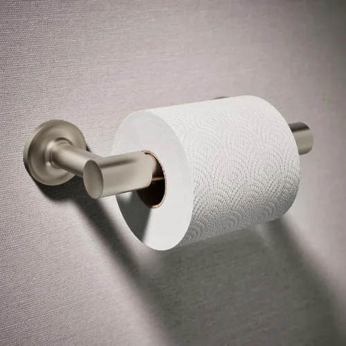 Miniatura 2 de Soporte purista para papel higiénico, Nickel, 14377-BN Vibrant Brushed Nickel