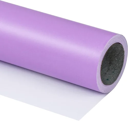 Miniatura 31 de RUSPEPA Papel de regalo negro de color sólido, mini rollo, para bodas, cumpleaños, fiestas, felicitaciones y vacaciones, 17 pulgadas x 32.8 pies