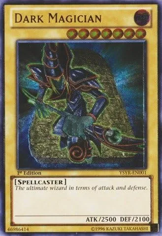 YU-GI-OH! - Mago Oscuro (YSYR-EN001) - Baraja de inicio: Yugi Reloaded - 1ª Edición - Ultimate Rare