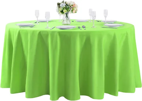Miniatura 97 de Cupuamon - Mantel rectangular de 60 x 84 pulgadas, tela de poliéster lavable para decoración de bodas, fiestas, cenas y banquetes