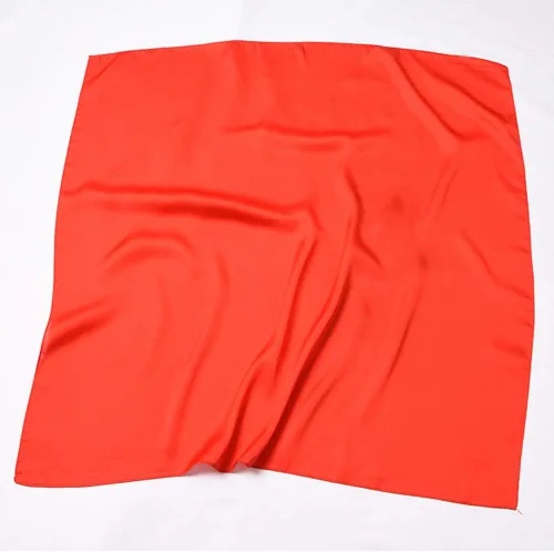 Miniatura 22 de Conjunto de bufanda de poliéster de gasa cuadrada de satén suave y grande para mujer, cuello de cabeza, multiuso, colores sólidos disponibles