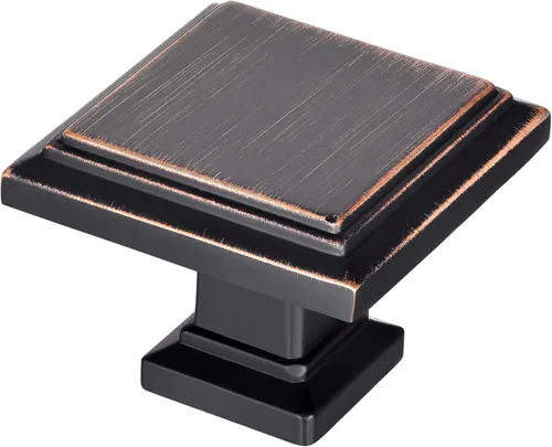 Miniatura 12 de Tiradores largos para gabinete, paquete de 10 unidades, 5 pulgadas, manijas de gabinete de bronce aceitado, estilo rústico para tiradores de cajones