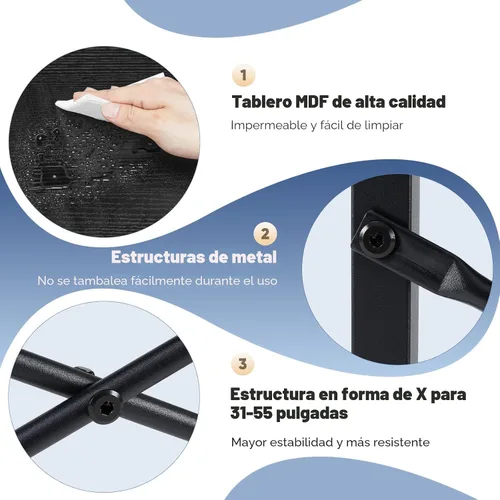 Miniatura 7 de DUMOS Escritorio pequeño para computadora de 31 pulgadas para oficina en casa, escritorios de juegos para dormitorio, mesa de trabajo de estudio
