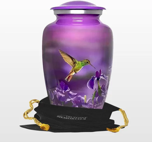 Miniatura 7 de Trupoint Memorials Urnas para cenizas humanas adultas para mujeres y hombres, urna decorativa de entierro, urnas de cremación fúnebre para mujeres