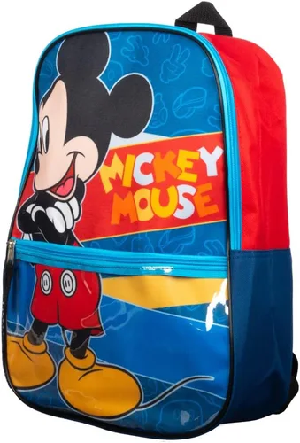 Miniatura 5 de Disney Mickey Mouse Character - Juego de mochila de 5 piezas con lonchera Mickey Mouse L