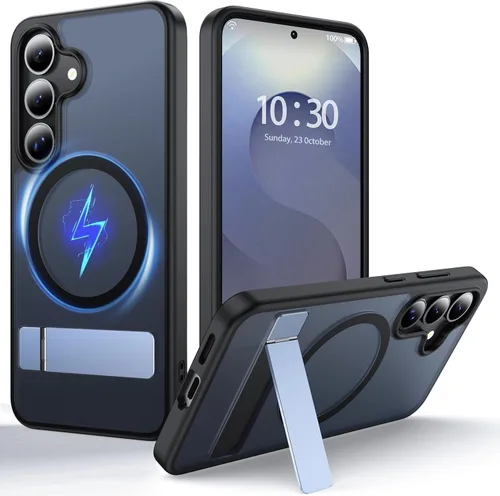 Miniatura 12 de [NO.1 - Funda magnética para Samsung Galaxy S21 con MagSafe [prueba de caídas de grado militar] [mate translúcido] [antihuellas] parachoques