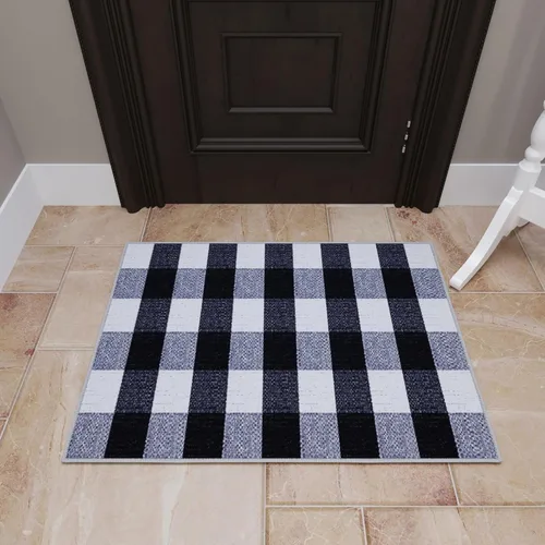 Miniatura 13 de Ottomanson Alfombras de 5 x 6 pies 6 pulgadas para sala de estar, alfombra de área para dormitorio, antideslizante, duradera y grande para zonas