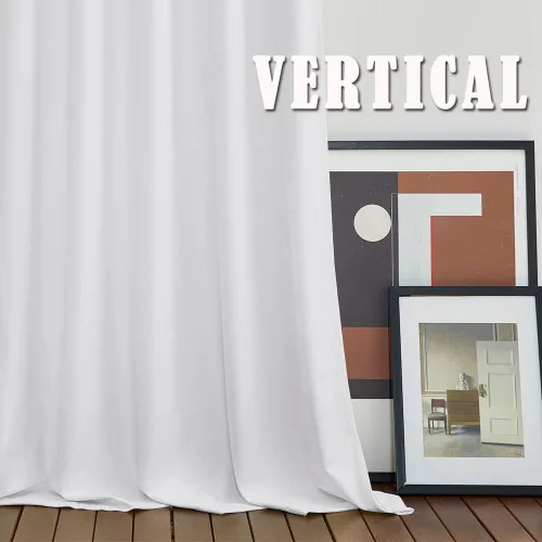 Miniatura 6 de RYB HOME - Cortinas de terciopelo blanco, suaves y modernas, con pestaña trasera y bolsillo para cortinero, para dormitorio, sala, comedor, 52