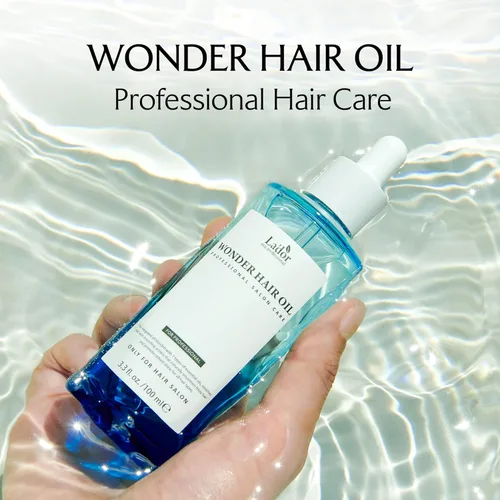 Miniatura 3 de LA'DOR LADOR Wonder - Aceite para el cabello, antiencrespamiento, sin enjuague, ligero y sin enjuague, aceite de aguacate y argán de escualano