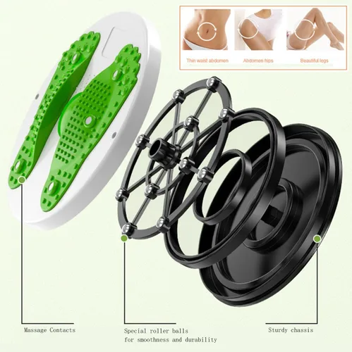 Miniatura 3 de Twister/Ab Twister Board para ejercicio de cintura, disco de torsión de cintura, masaje de pies para fitness, perder peso, equipo deportivo