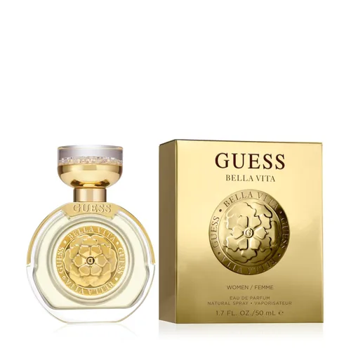 GUESS Bella Vita Eau de Parfum - Perfume en espray para mujer, 1.7 onzas líquidas