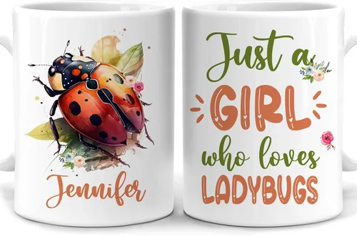 Miniatura 15 de Hyturtle Regalos personalizados para amantes de las abejas, taza de café de cerámica con nombre personalizado de 11 onzas, idea de regalos lindos