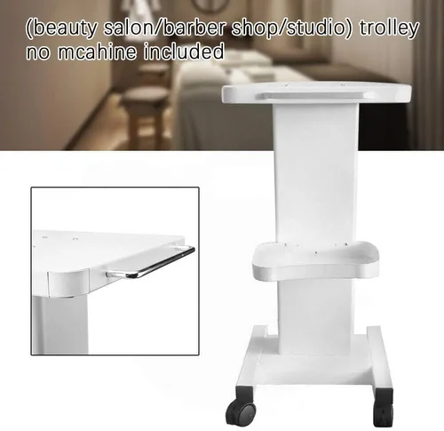 Miniatura 9 de Carrito móvil de salón y spa con bandejas, carrito profesional de belleza rodante con ruedas, organizador esteticista y almacenamiento