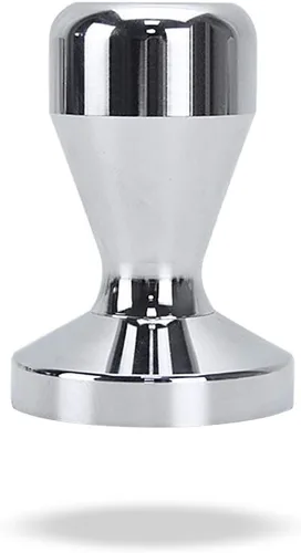 Manipulador de café de 2.008 in de acero inoxidable, base plana, base plana para café, base plana, barista, oficina, familia, accesorios para