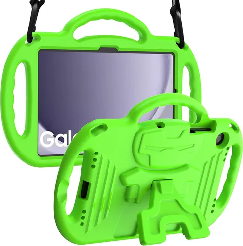Miniatura 13 de LTROP Funda para Samsung Galaxy Tab A11 Plus 2025 / A9 Plus 2023 de 11 pulgadas con asa de correa para el hombro y soporte, funda a prueba de golpes