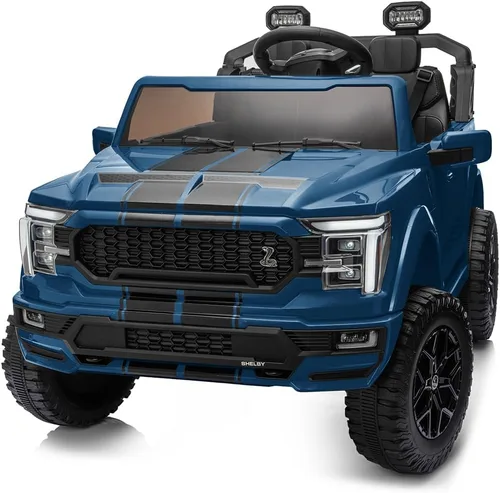 Miniatura 11 de Hikiddo - Coche de policía eléctrico de 24V y 10Ah para niños mayores, vehículo de paseo de 4 plazas con control remoto, SUV de 4 ruedas motrices