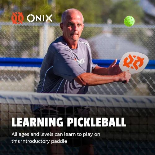 Miniatura 3 de Recruit by Onix - Juego de iniciación de pickleball - Incluye dos paletas de madera de álamo y dos bolas amarillas