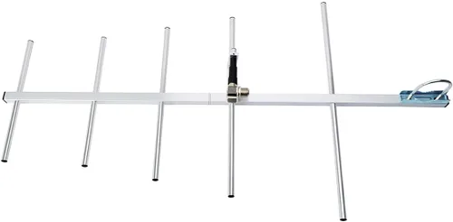 Miniatura 11 de Antena Yagi UHF TWAYRDIO 400-470Mhz, Antena Base Vertical de Alta Ganancia para Exteriores GMRS, Antena Yagi Direccional de 7dBi